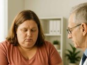 Impact of Obesity on Health for Diabetes Patients Doctor advising patient on obesity and diabetes treatment