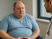 Obesity Trends in 2025: What Clinicians Need to Know About Diabetes Risk Doctors analyzing obesity trends and diabetes risk on a medical data screen