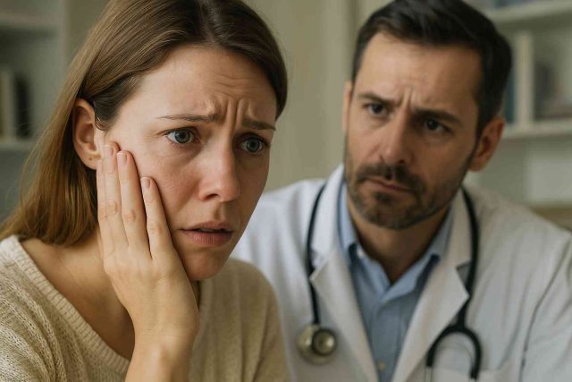 Clinician addressing patient fear in diabetes care setting