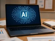 How is AI Changing Pharma Marketing Strategies? Pharma marketer reviewing AI-driven marketing strategy dashboard