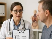How to Explain What LADA is to Diabetes Patients Diabetes educator discussing LADA diagnosis and management with patient.