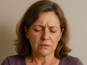 What is the Difference Between Acid Reflux and Heartburn? Person with acid reflux and heartburn holding chest