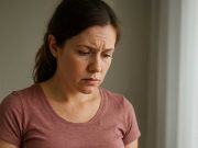 Do We Really Understand the Causes of Gestational Diabetes? Pregnant woman checking blood glucose levels with a monitor.