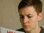 What are Some Common HIV Myths? Person reading a pamphlet about HIV myths and facts.