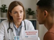 A Closer Look At HIV Prevention Medication Doctor discussing HIV prevention medication options with patient.