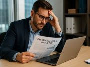 Is the Pharmaceutical Industry Behind in Marketing Strategy? Marketing strategist planning pharmaceutical campaign with digital tools