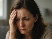 Coping with Depression: A Daily Battle Woman sitting on the floor meditating in a bright room.