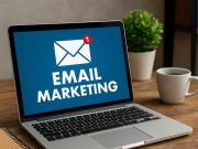 The Importance of Modernizing Your Email Marketing Campaigns Tablet showing pharma email campaign interface with patient data