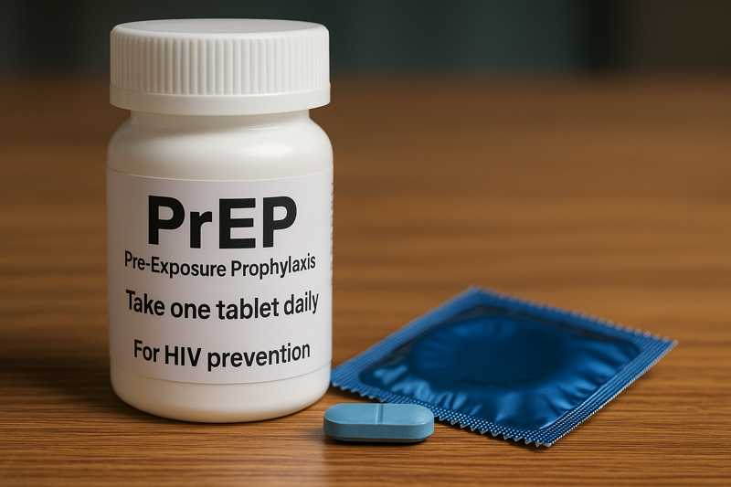 HIV Prevention with PrEP in 2025 Healthcare provider discussing PrEP treatment for HIV prevention.