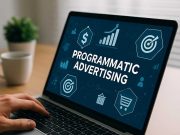 How Programmatic Advertising is Changing Pharma in 2025 eam reviewing pharma programmatic advertising data in office.