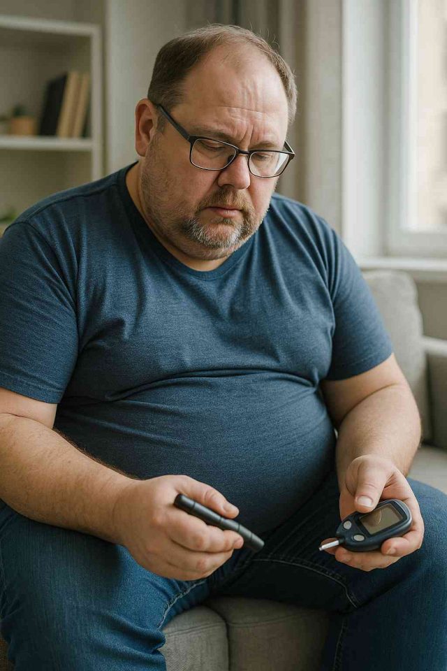 Doctor and obese patient discussing Type 2 diabetes management options