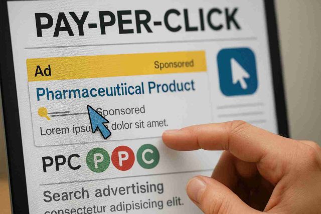 Pharma marketers planning a pay-per-click advertising strategy.